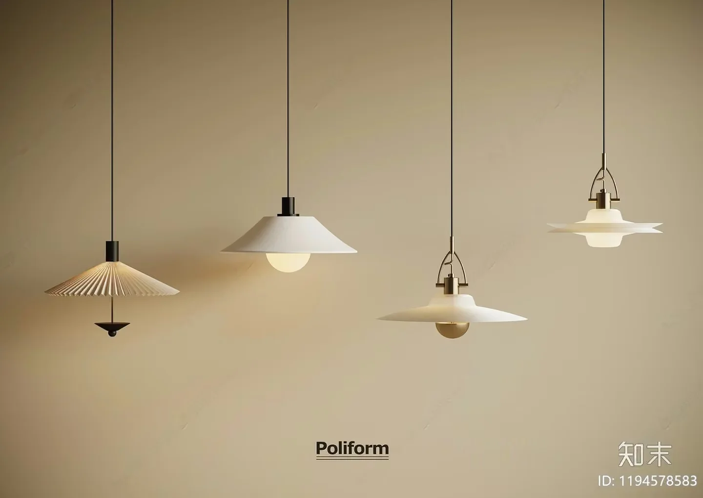Modern Light Fixtures 3D Model – 18353 – VRAY Render