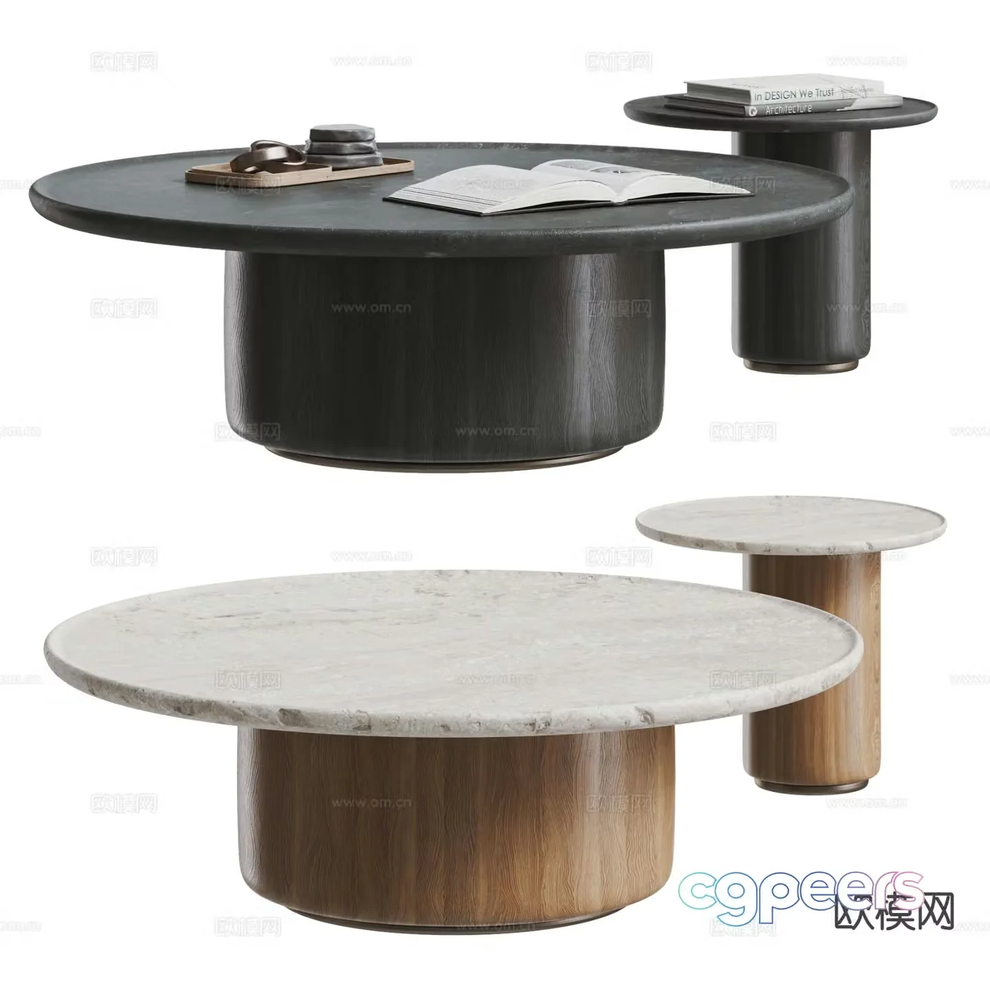 3D model of mother-in-law coffee table