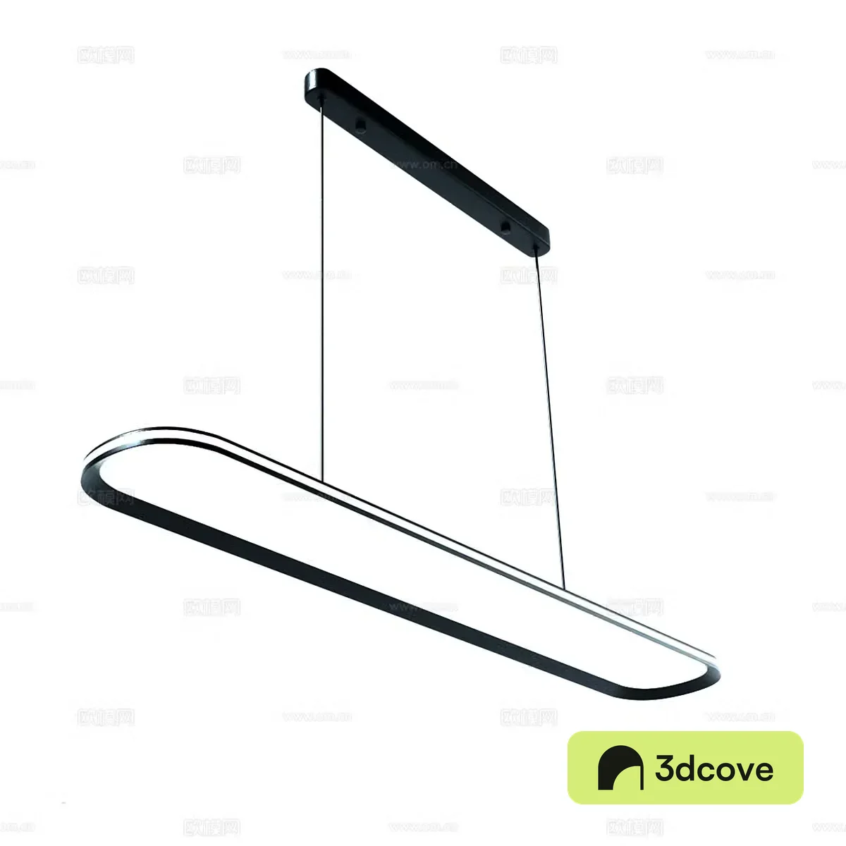 Modern minimalist chandelier long chandelier