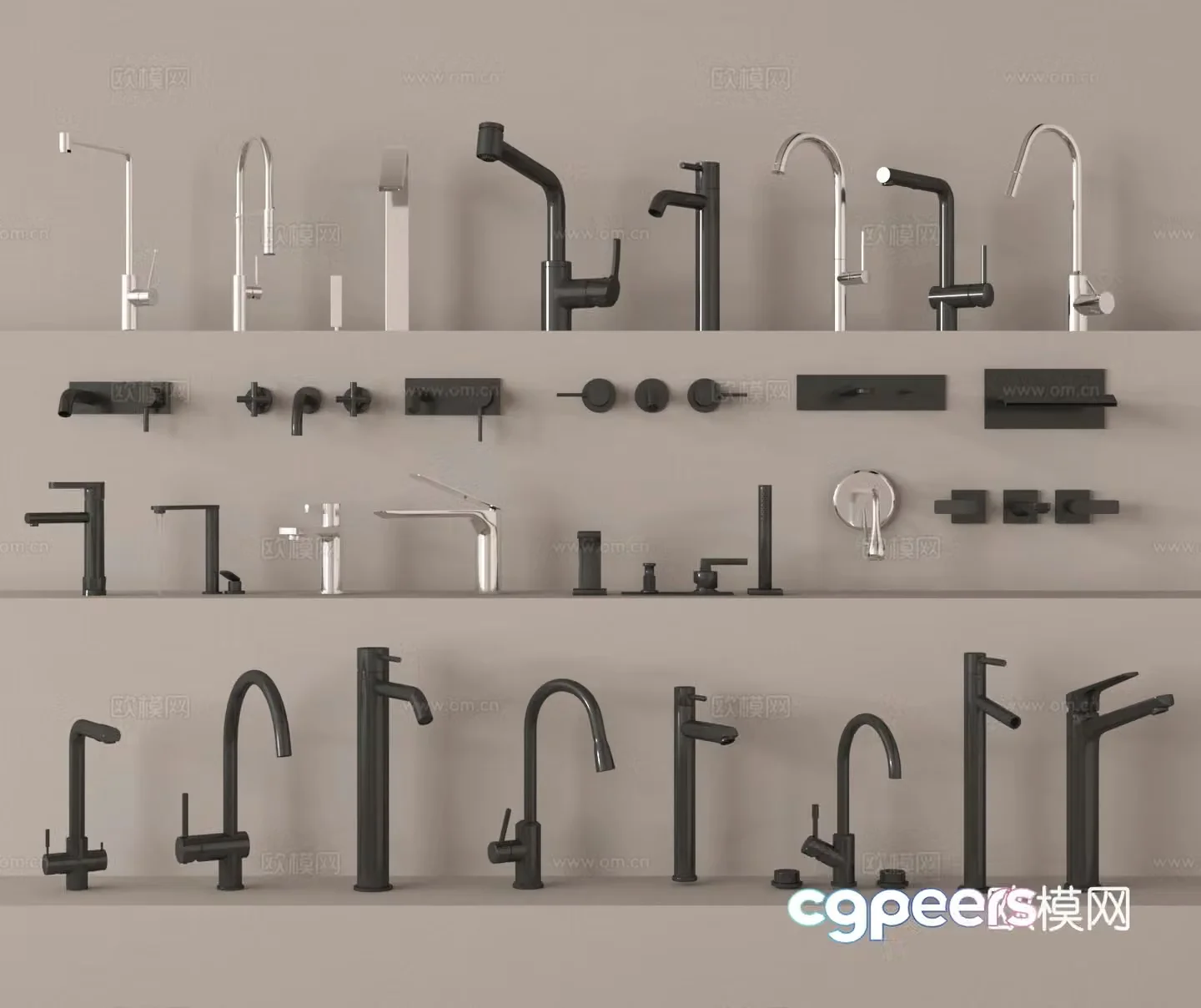 Faucet 3D model