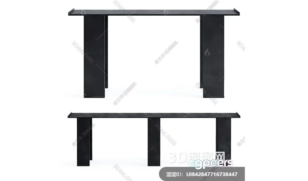 Simple Table 3D Model – 16674 – CORONA Render