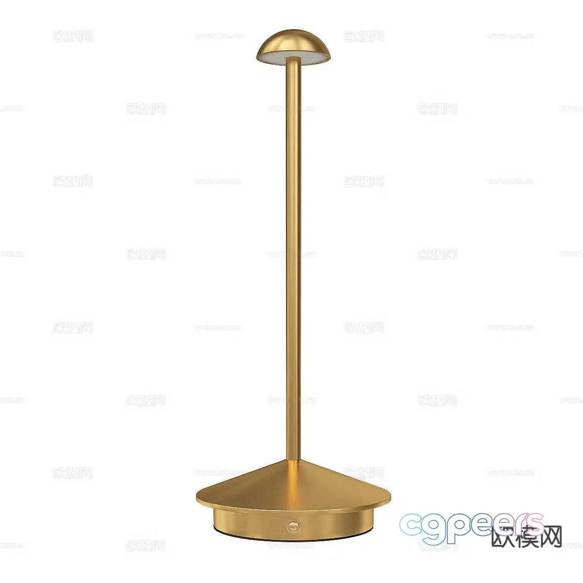 Bedside small chandelier 3d model