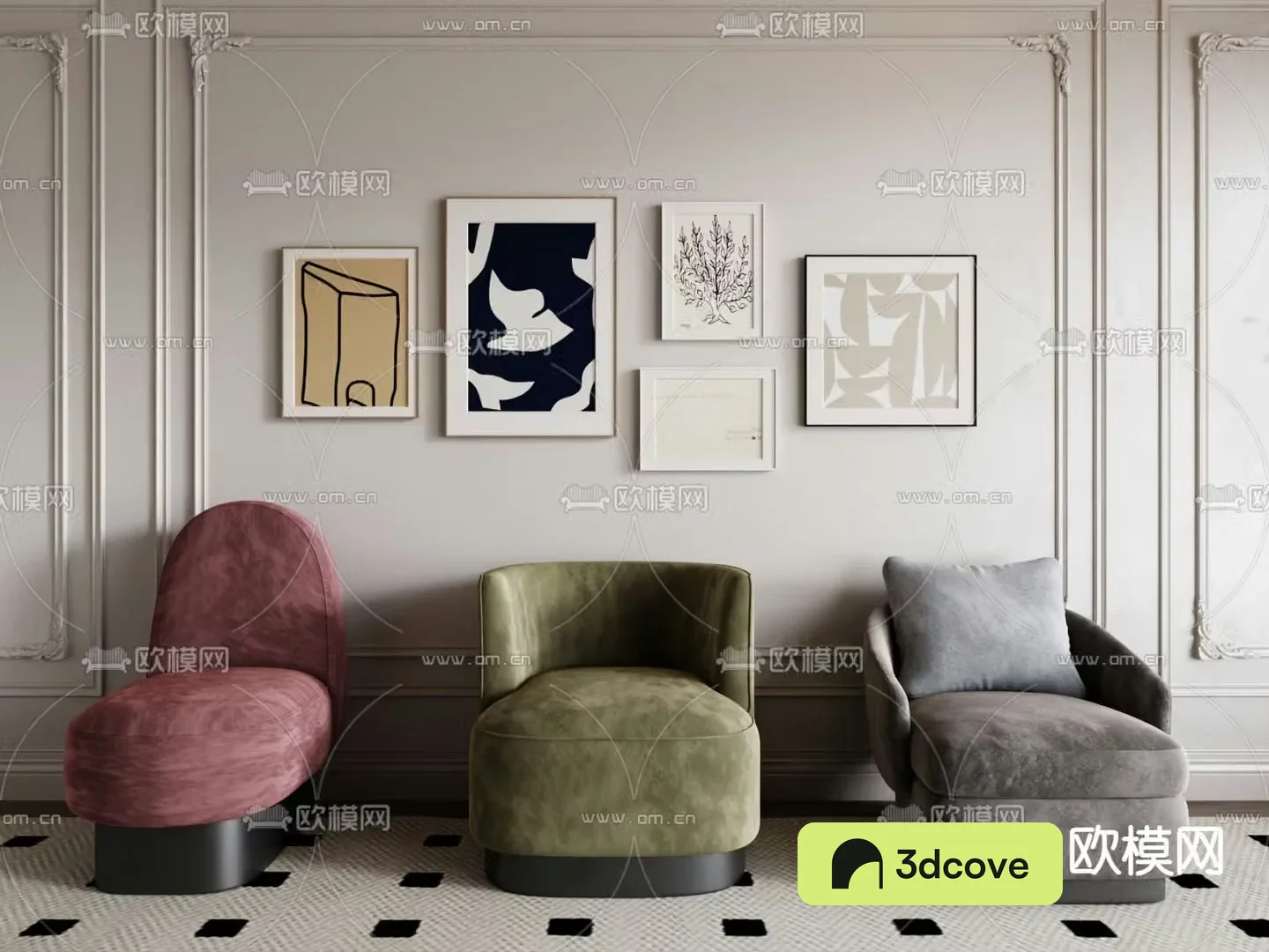 Single sofa leisure sofa