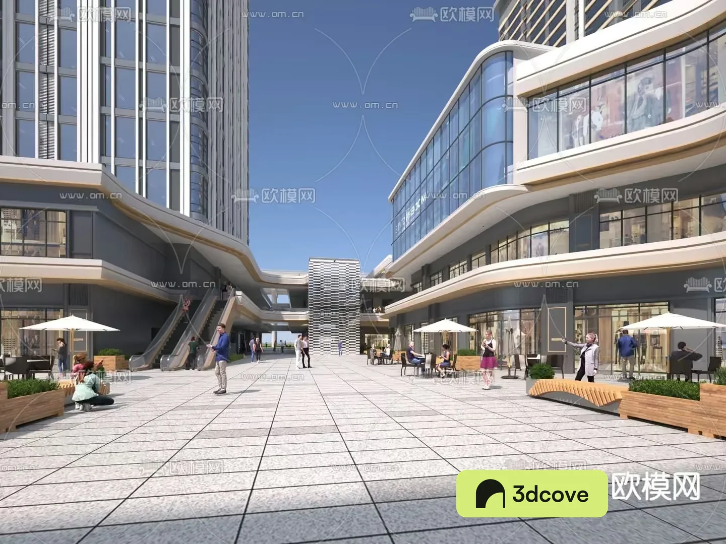 A Modern Shopping Mall