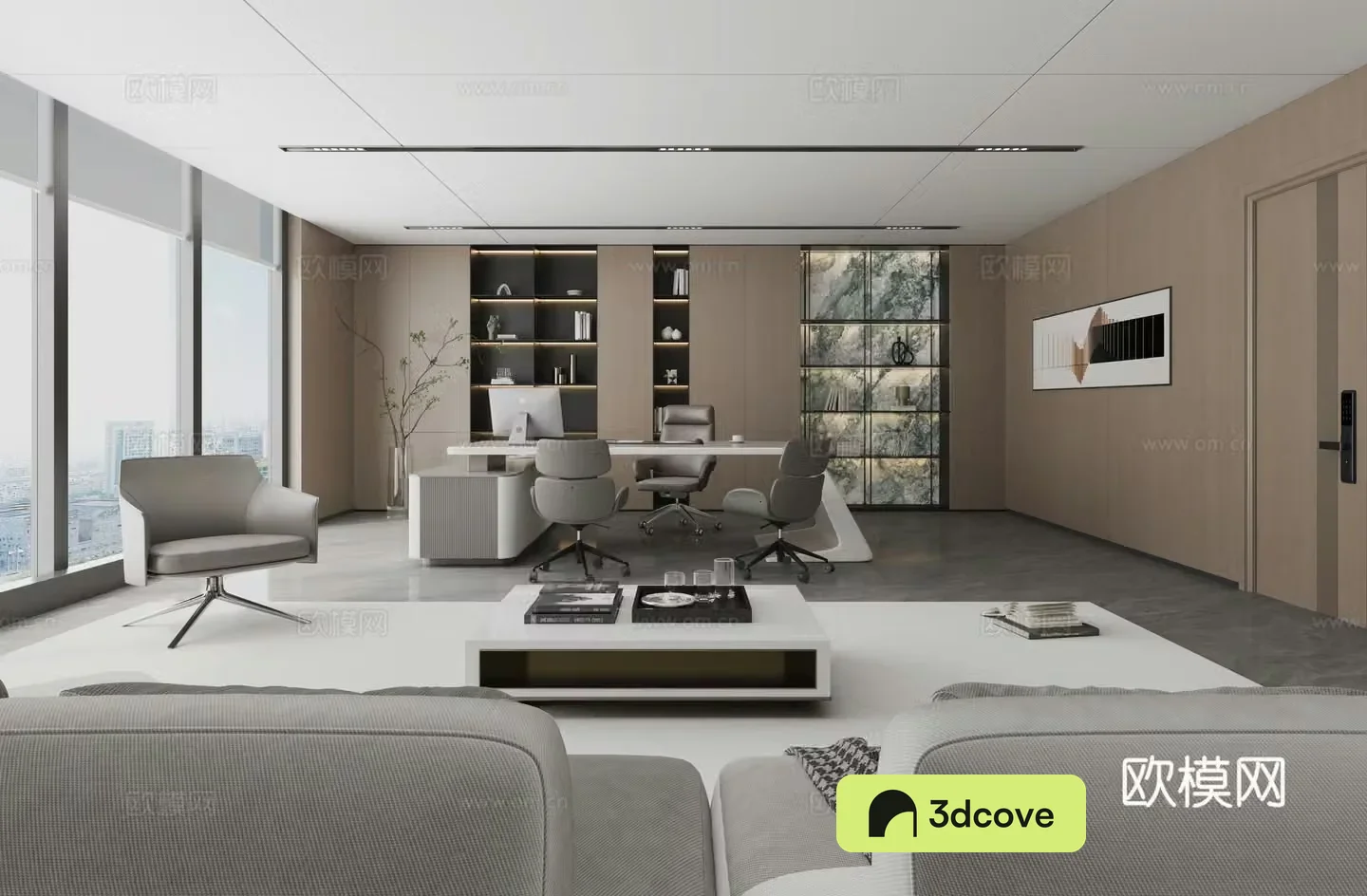 Modern manager office