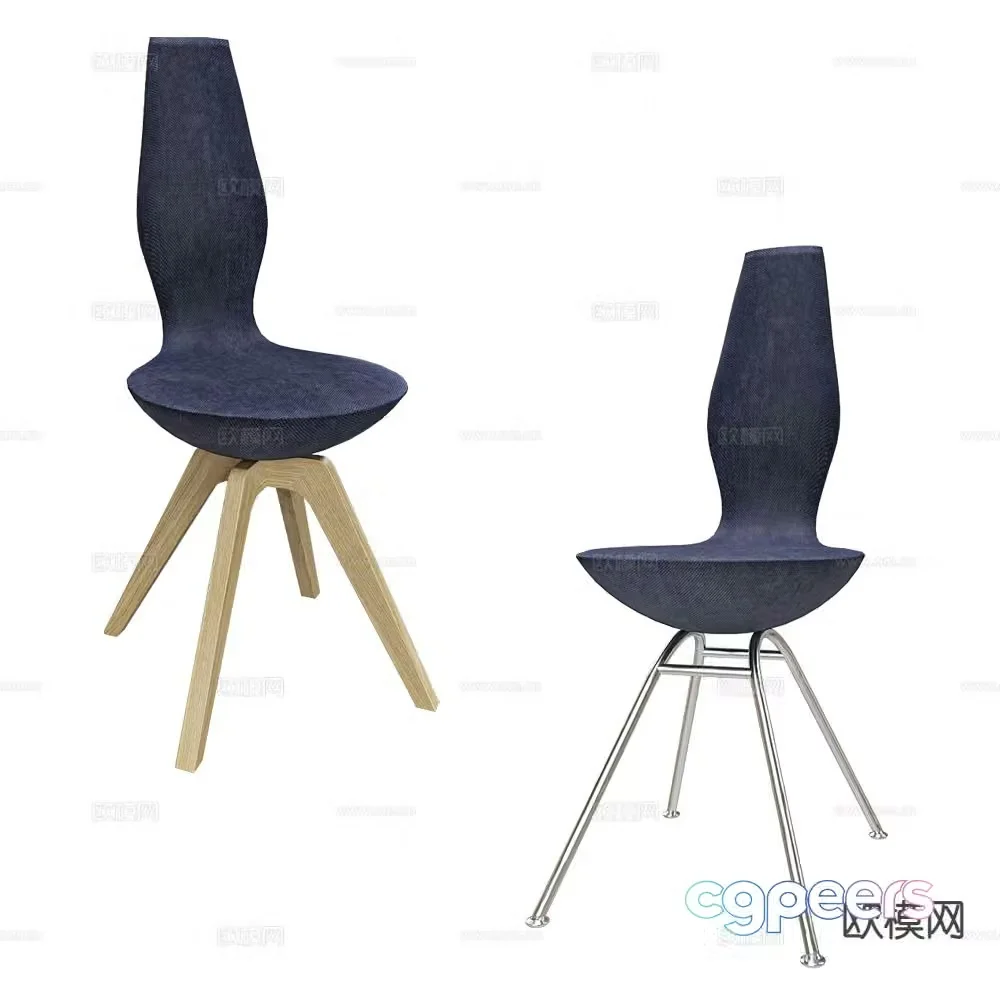 Varier chair leisure chair dining chair 3d model