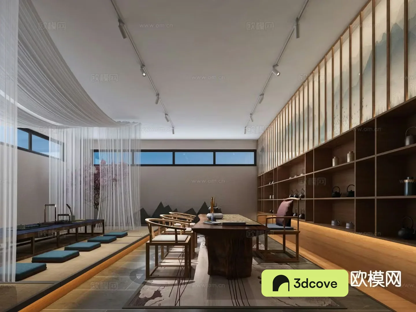 New Chinese tea room