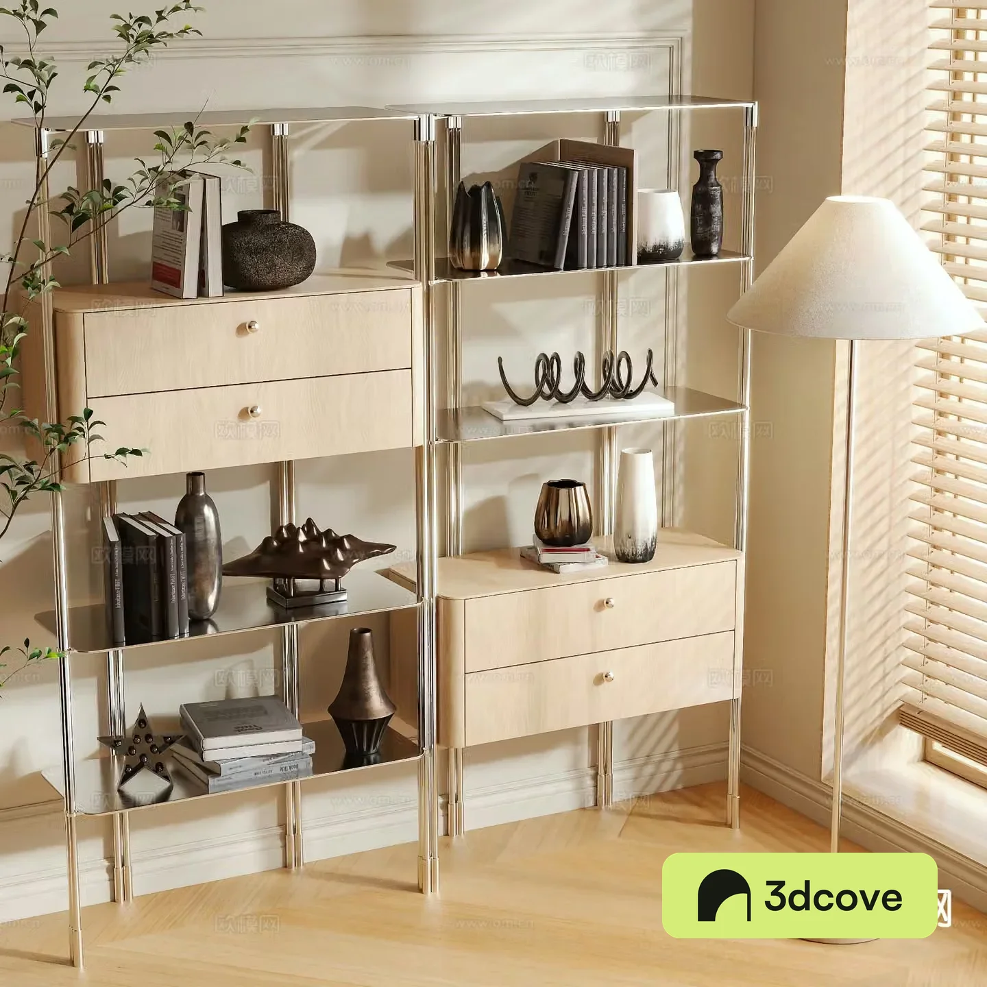 Log style storage rack stainless steel storage rack