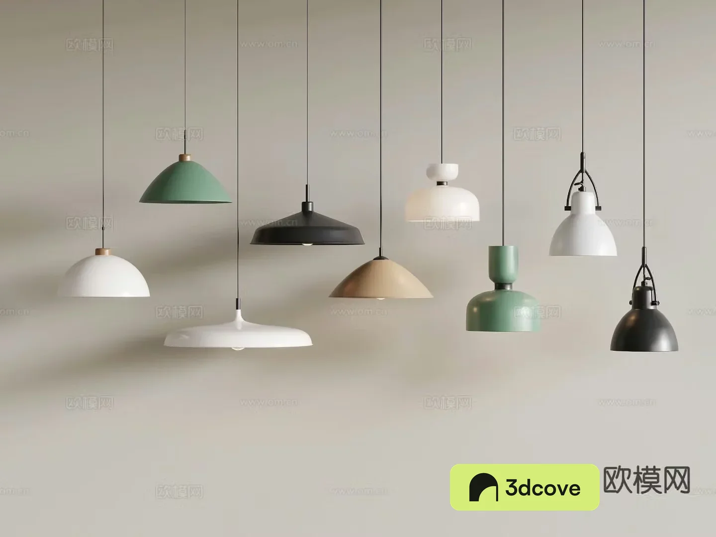 Modern small chandelier fishing line chandelier metal chandelier