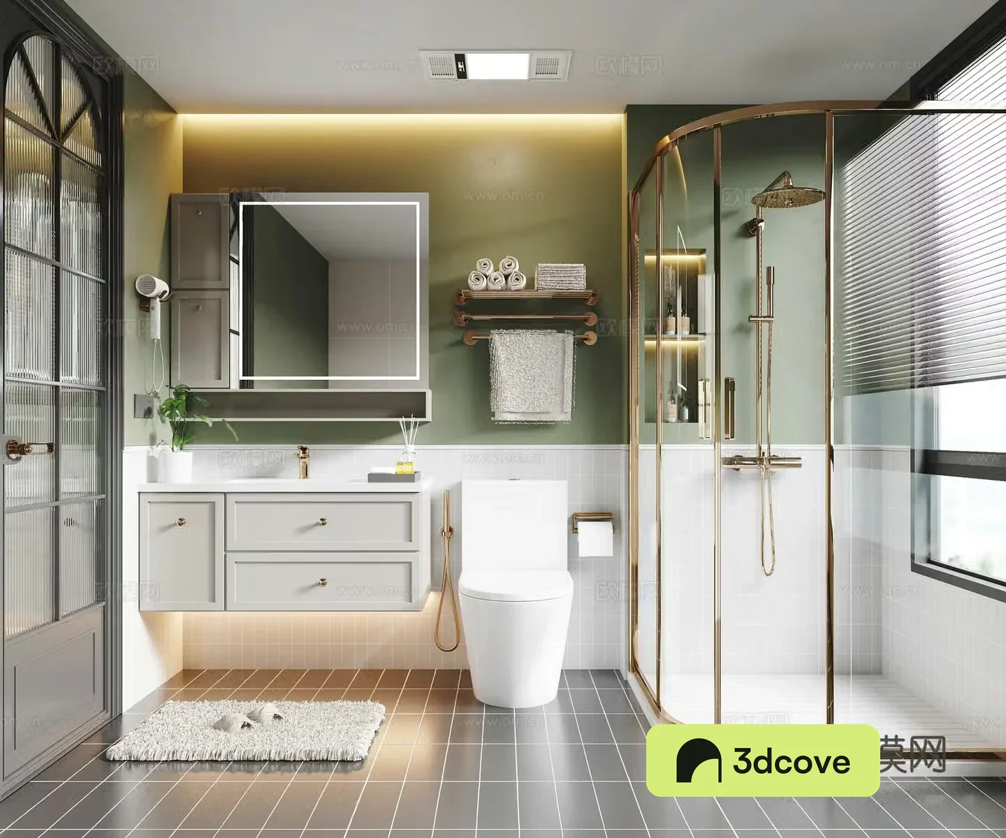 French bathroom