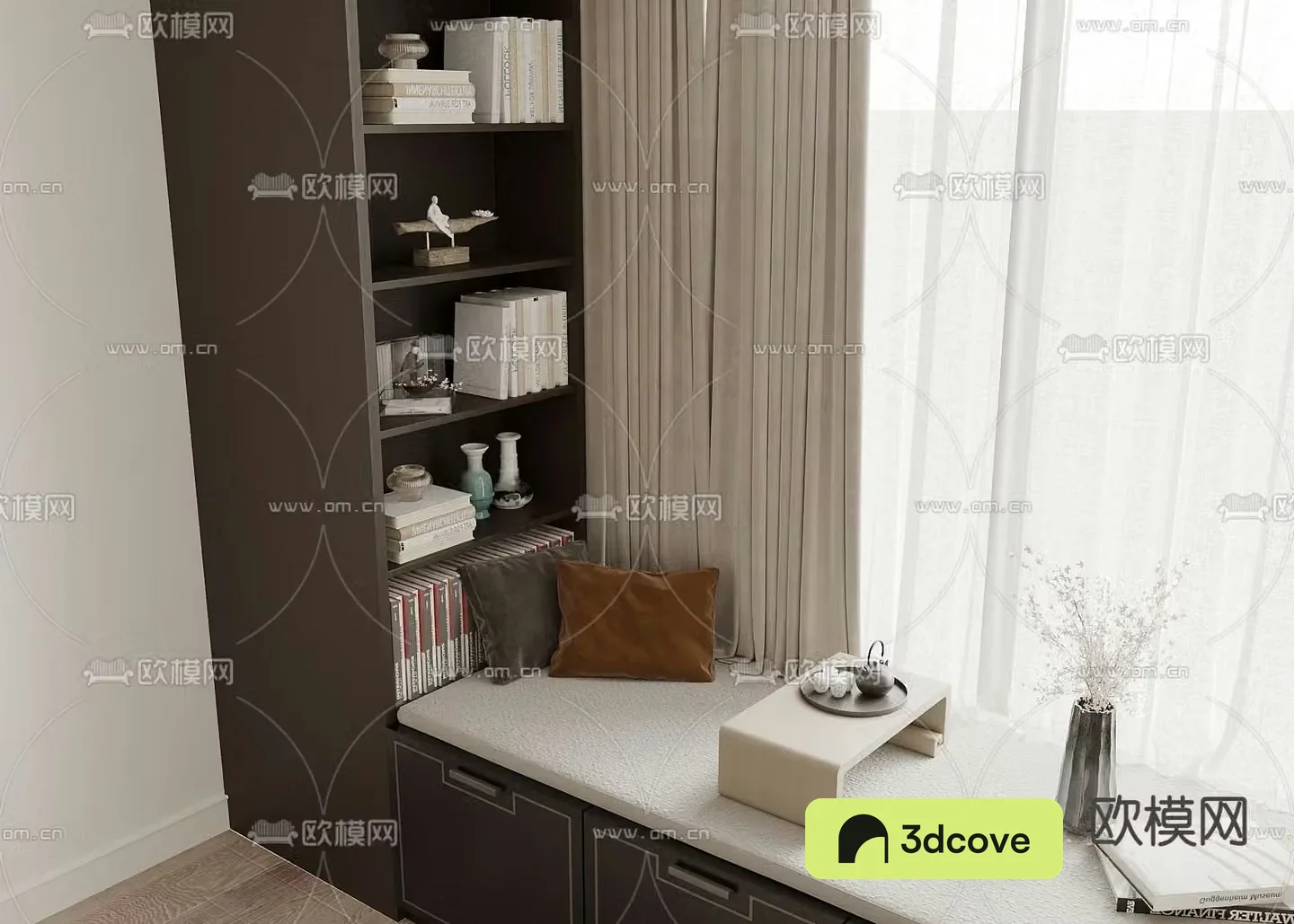 Bay window bay table curtain bay window mat