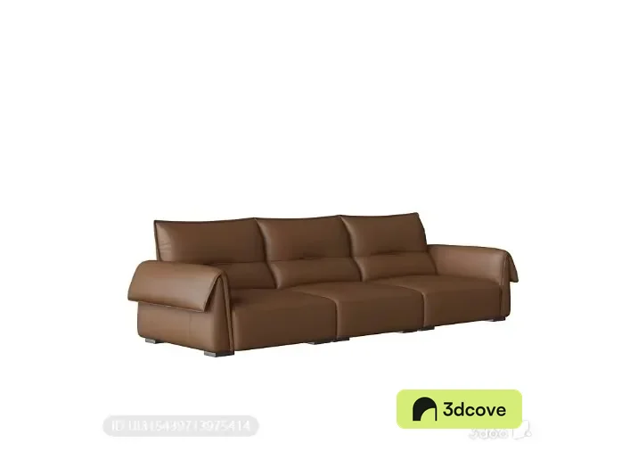 A Brown Leather Sofa