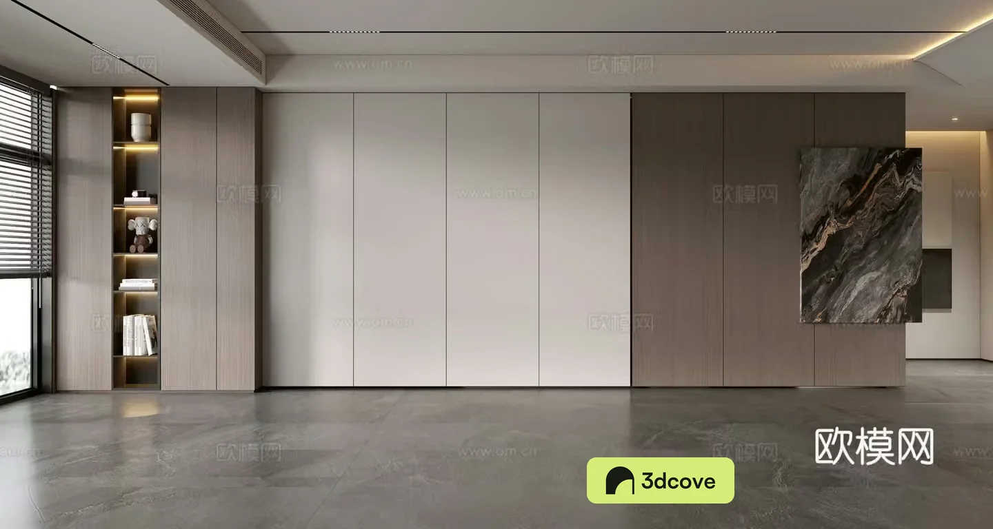Modern sofa background wall