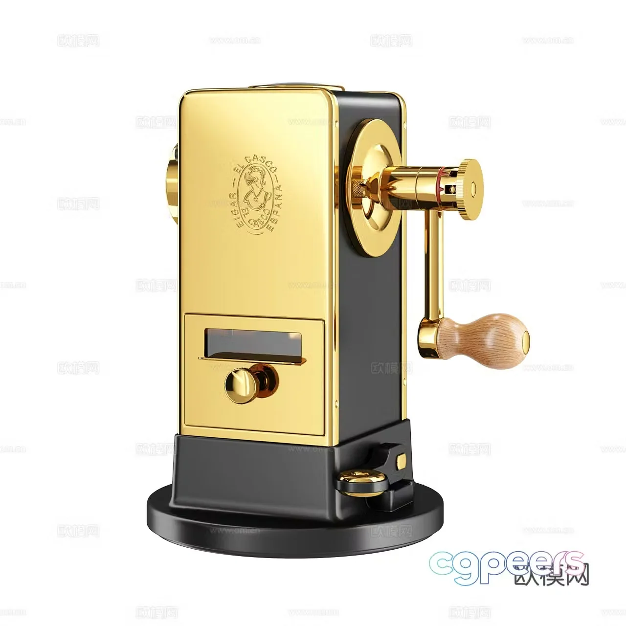 El Casco Retro Pencil Sharpener Pencil Sharpener Office Supplies Office Jewelry 3D Model