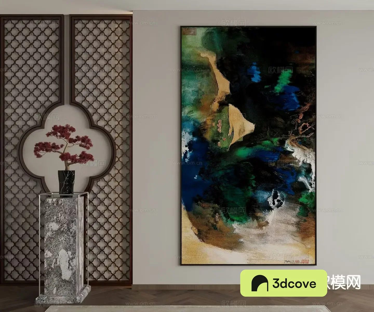 New Chinese style decorative painting traditional Chinese painting ancient painting