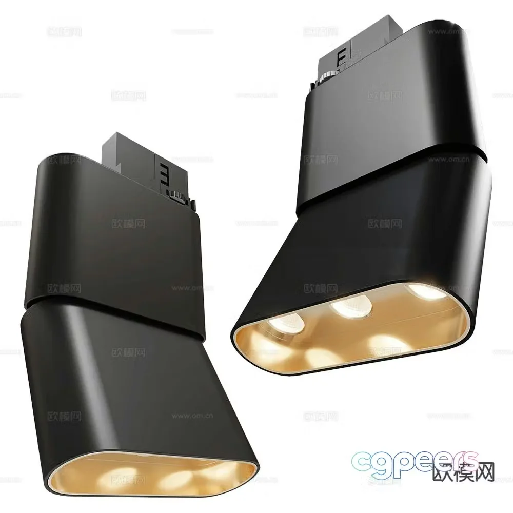 Maxlight surface mounted downlight spotlight magnetic light 3d model