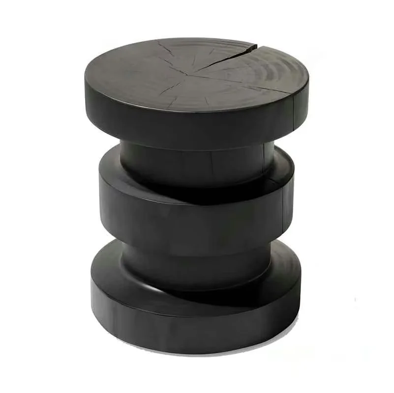 A Stack Of Black Plastic Objects 3D Model – 4264 – VRAY Render