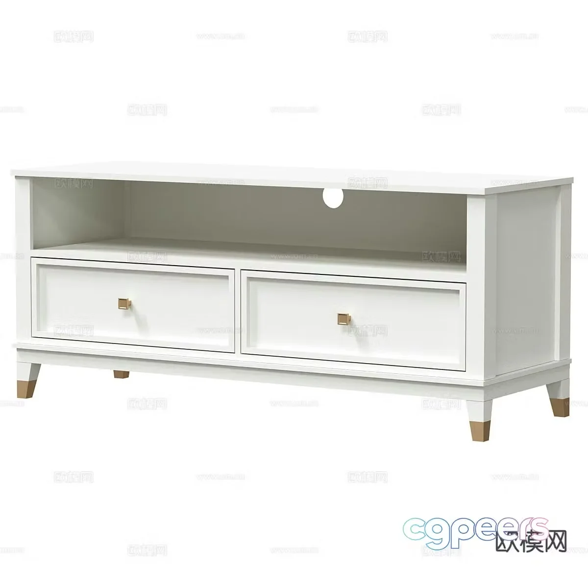 Modern TV cabinet 3d model
