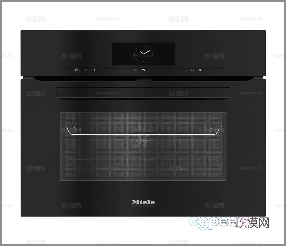 Modern oven Microwave oven Simple oven Disinfection cabinet Home appliances Kitchenware 3D model