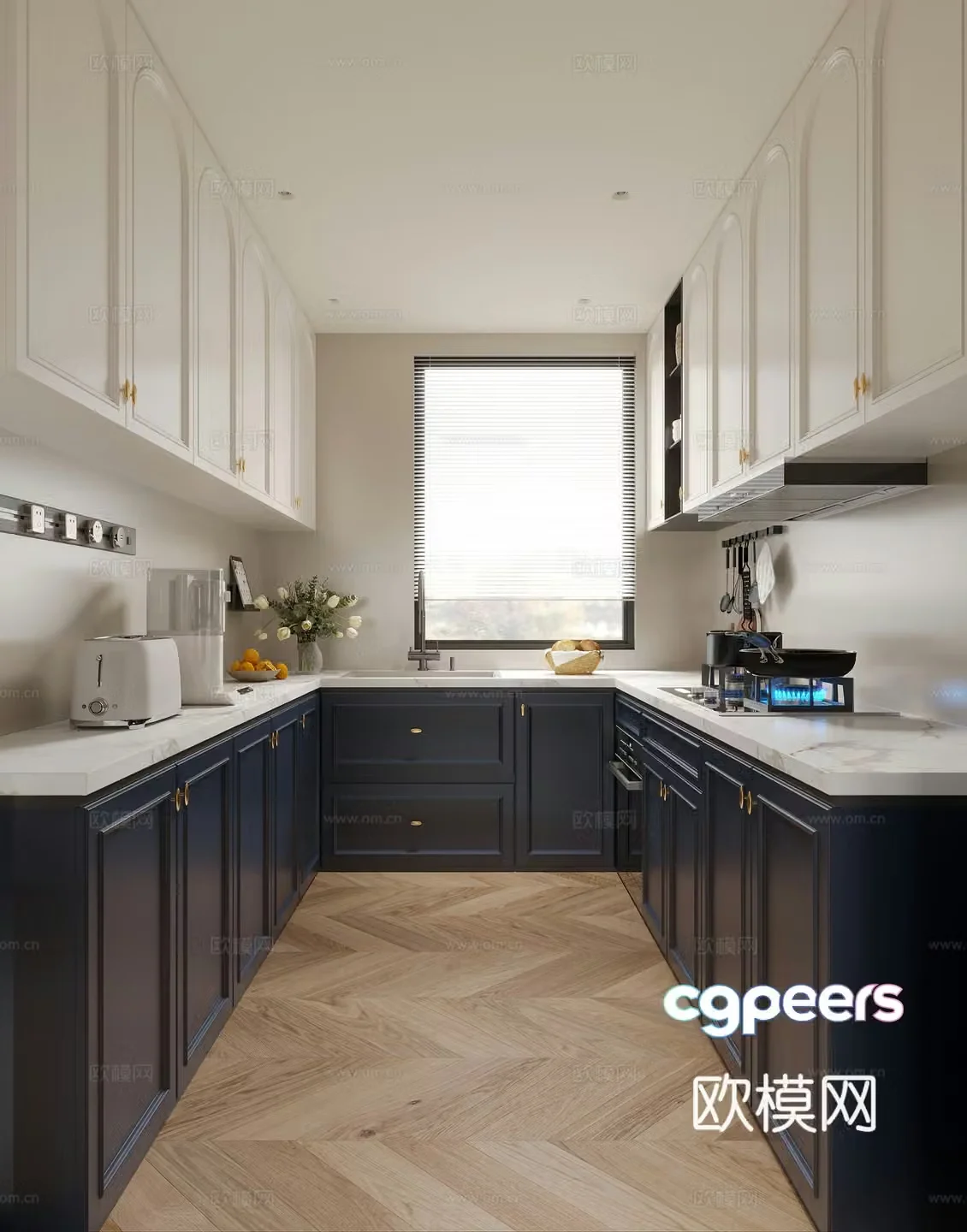 French kitchen 3d model