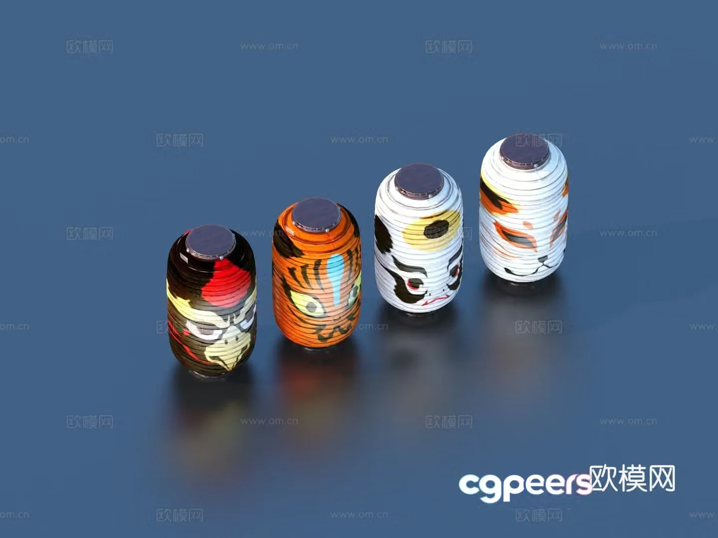 Lantern Lantern Sketch 3d Model