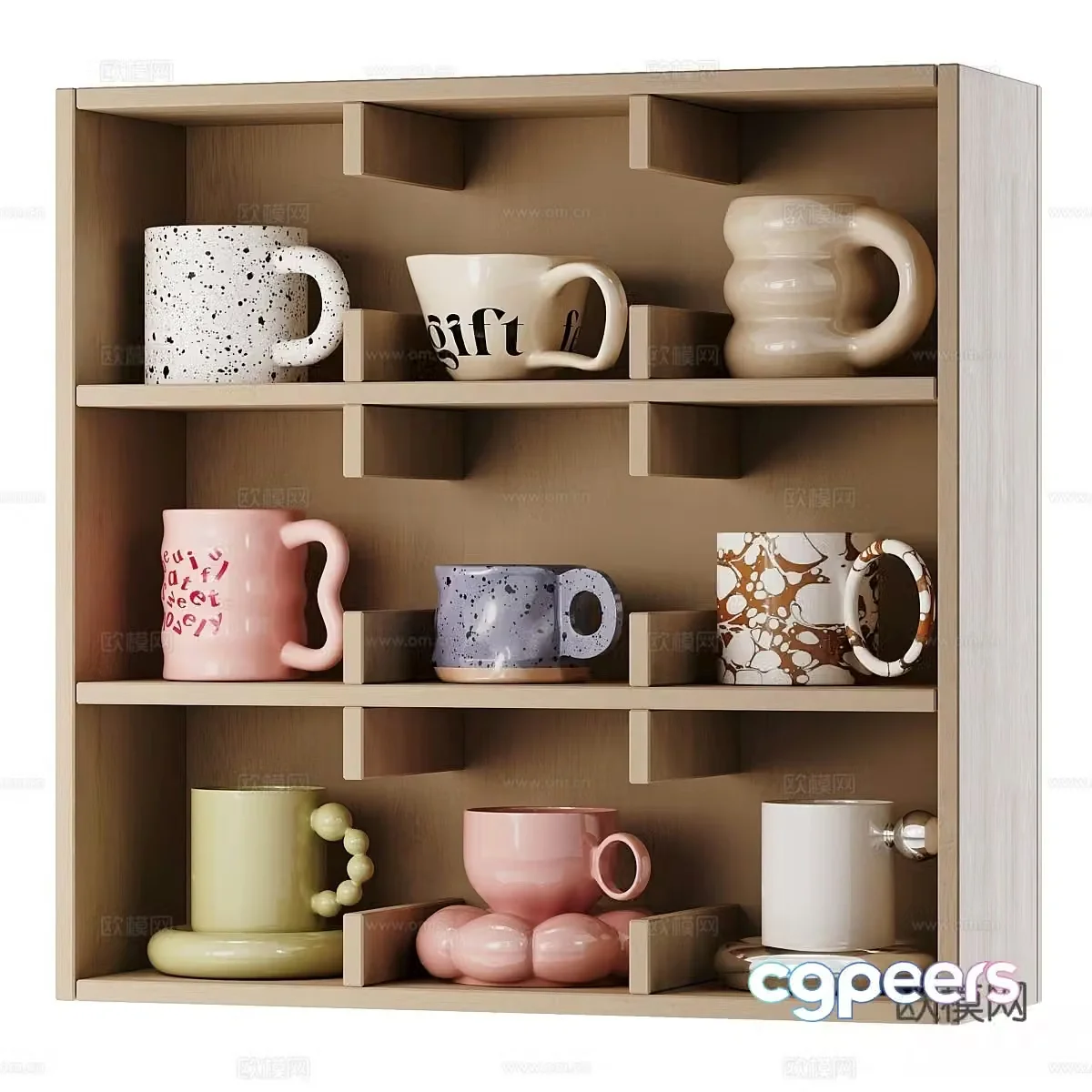 Cup Ceramic Cup Mug 3d model