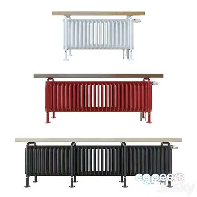 3ds Max Free – Steel tubular radiators KZTO Zavalinka RS