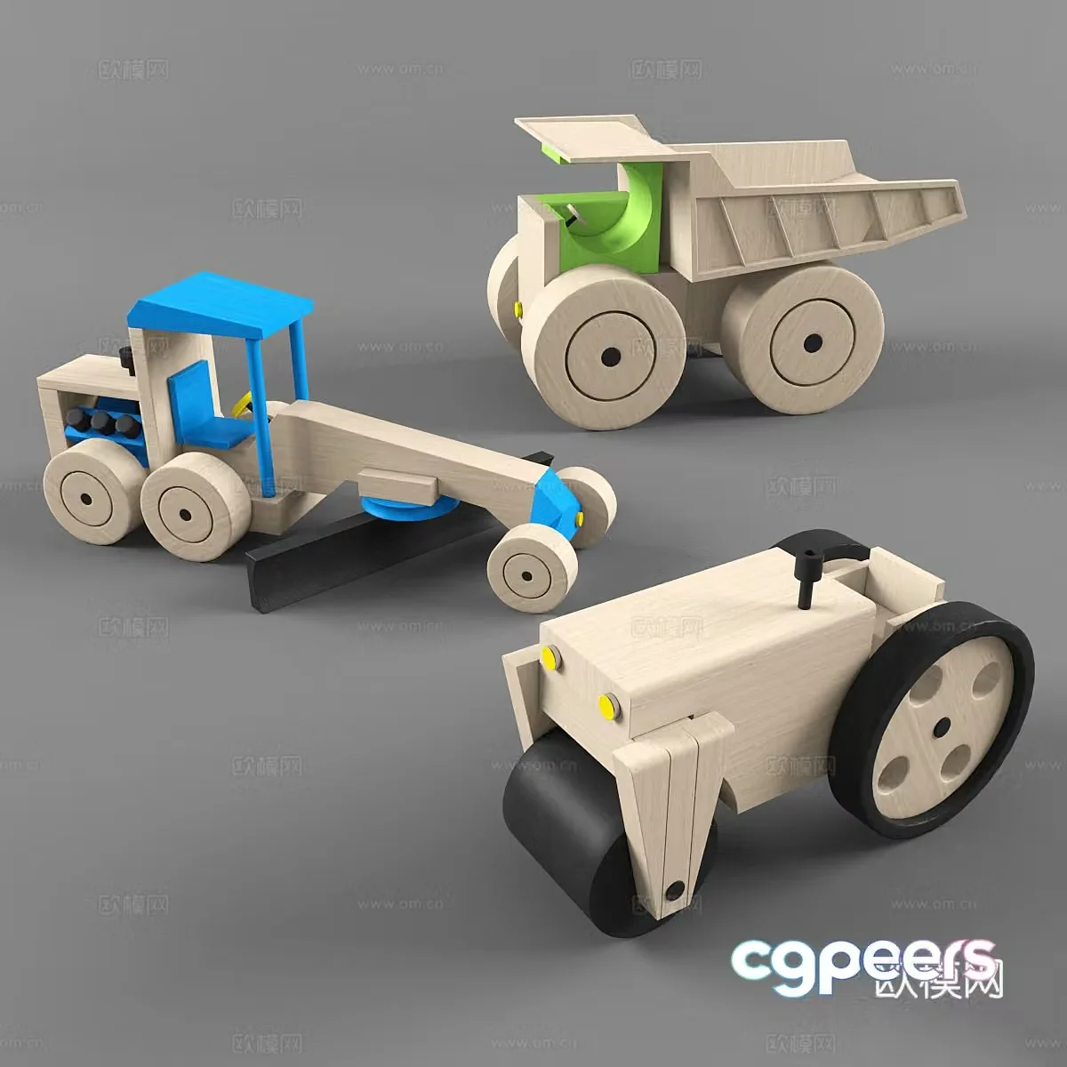 Car toy 3d model