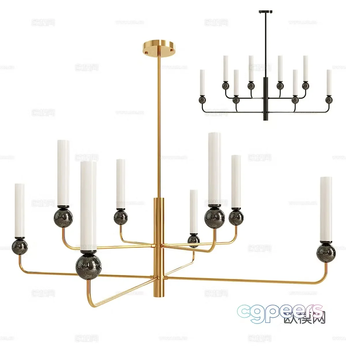 Chandelier 3d model