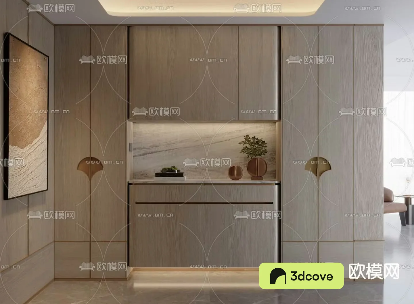 the entrance shoe cabinet