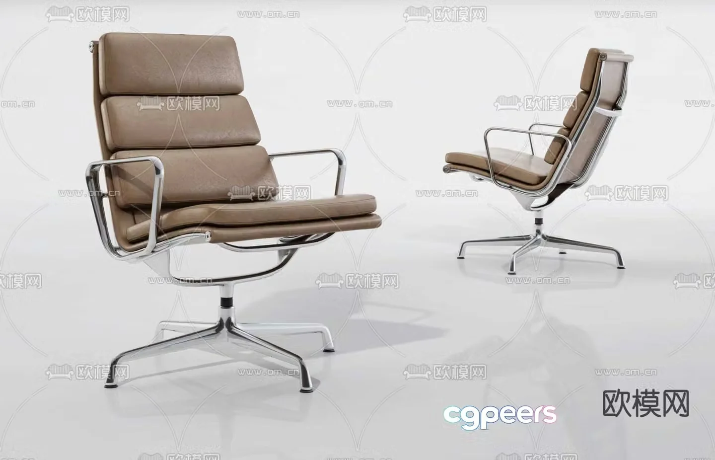 Office chair conference chair 3d model