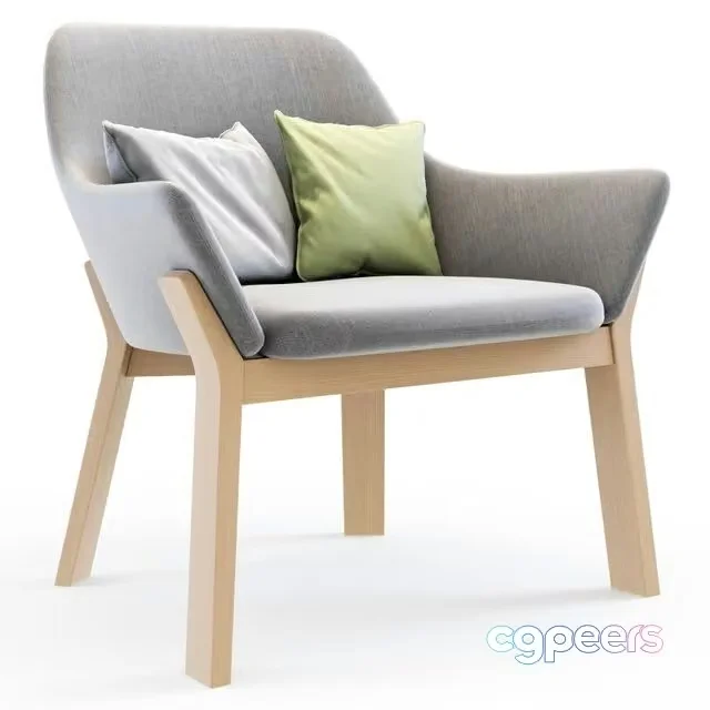 3ds Max Free – ALKI Koila Lounge Chair