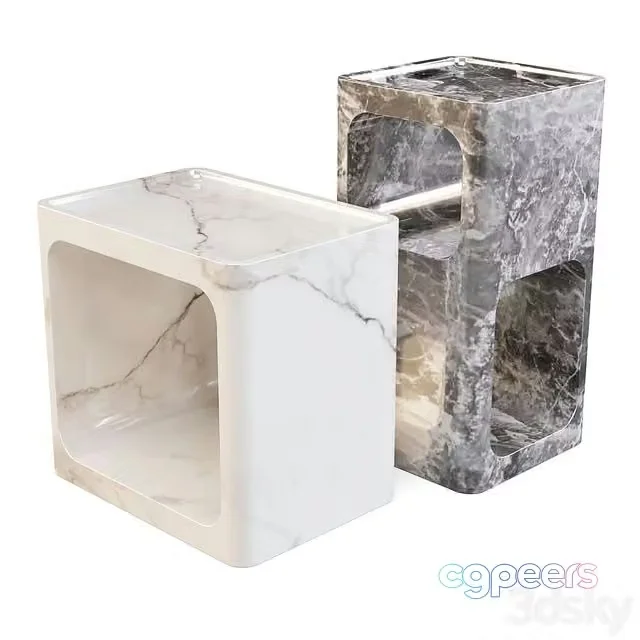 3ds Max Free – Eichholtz Adler and Vesuvio – Side Tables