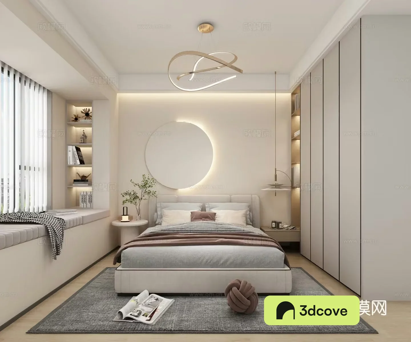 Modern bedroom