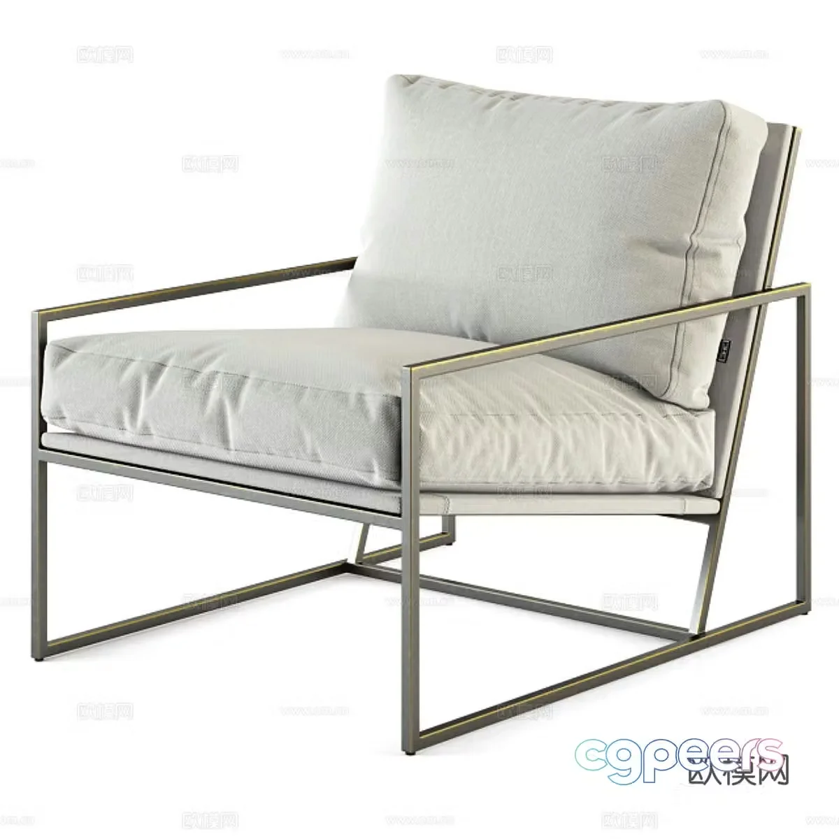 Sofa chair leisure chair 3d model