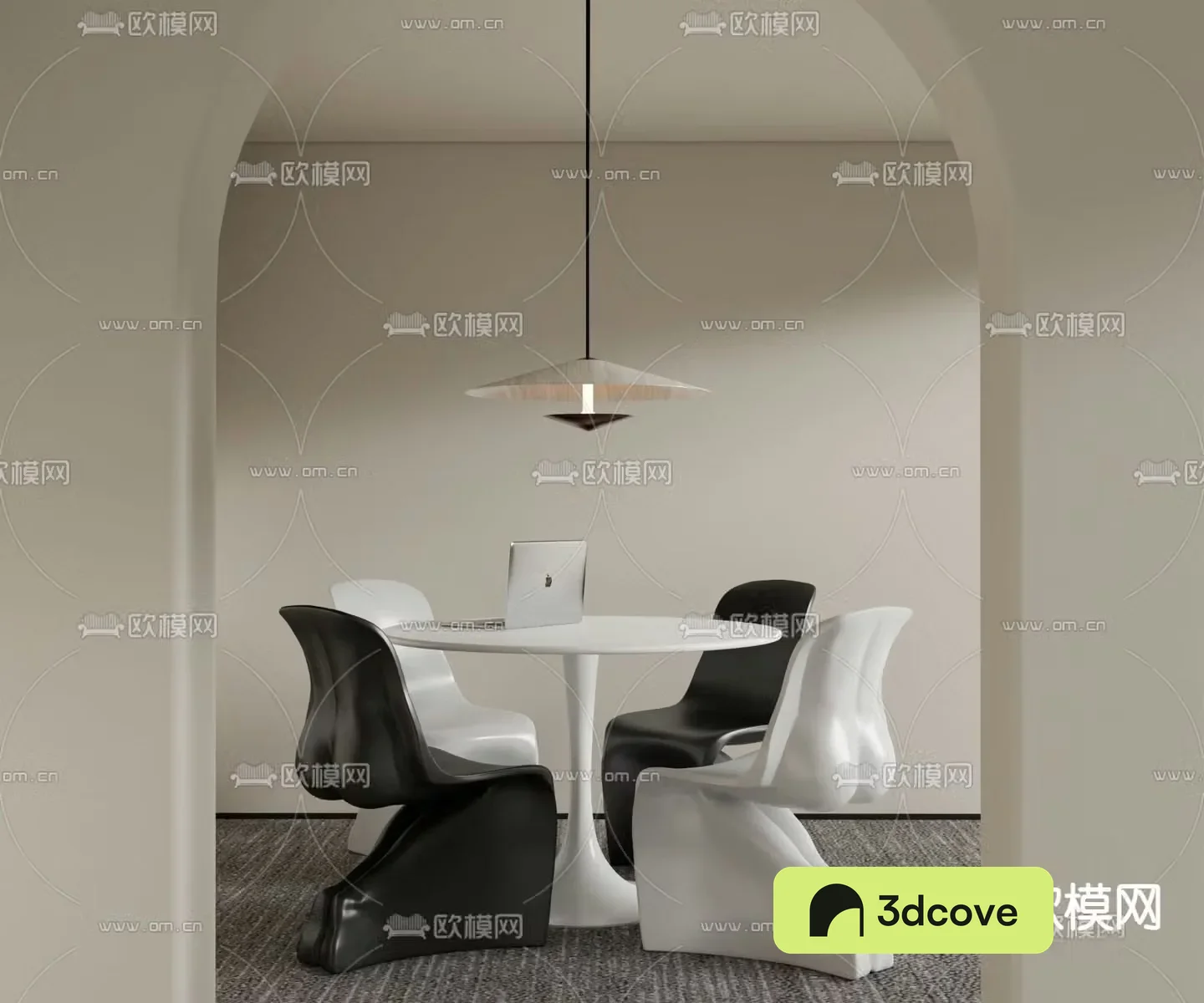 Human body leisure chair leisure table and chair