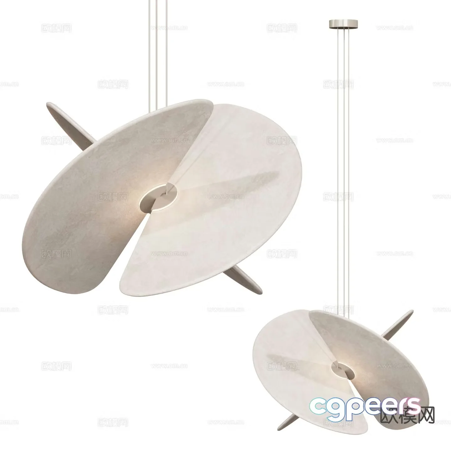 Modern Chandelier Restaurant Chandelier 3d Model