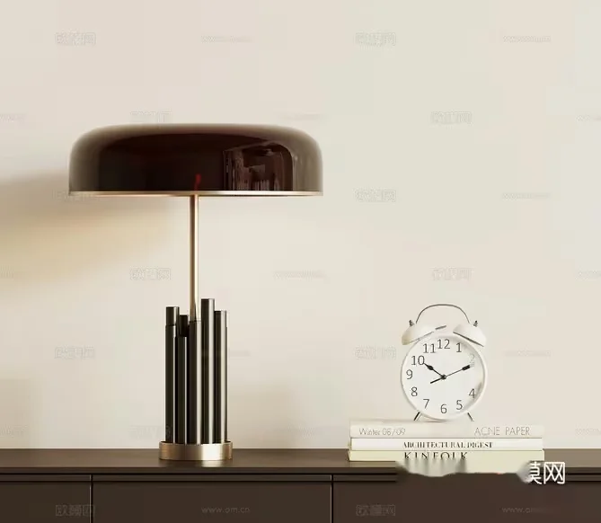 Modern Minimalist Decor 3D Model – 9373 – VRAY Render