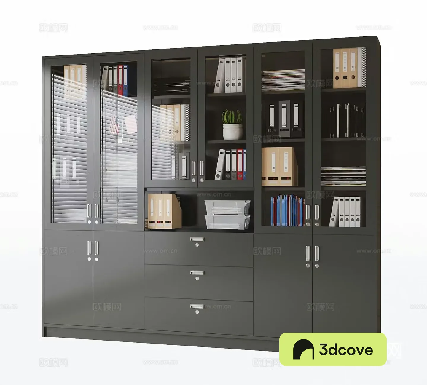Modern filing cabinet information cabinet