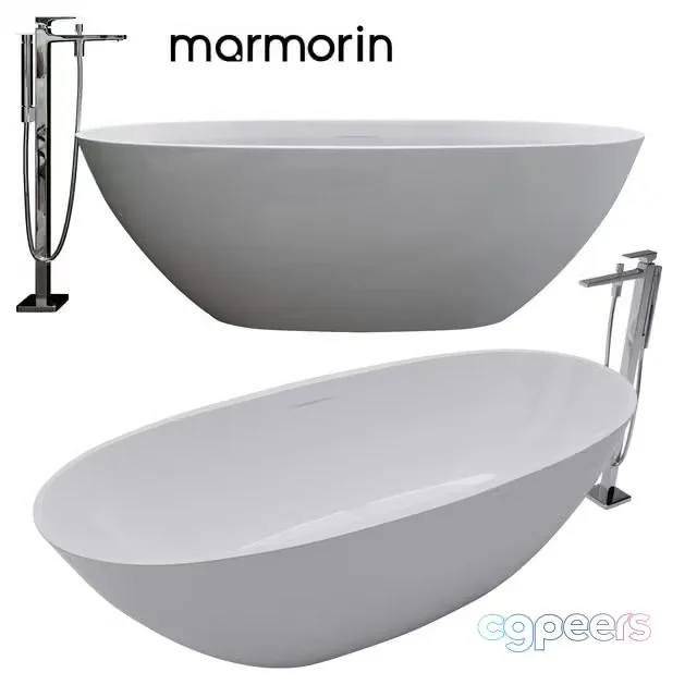 3ds Max Free – Free Standing Bath Wila I Marmorin
