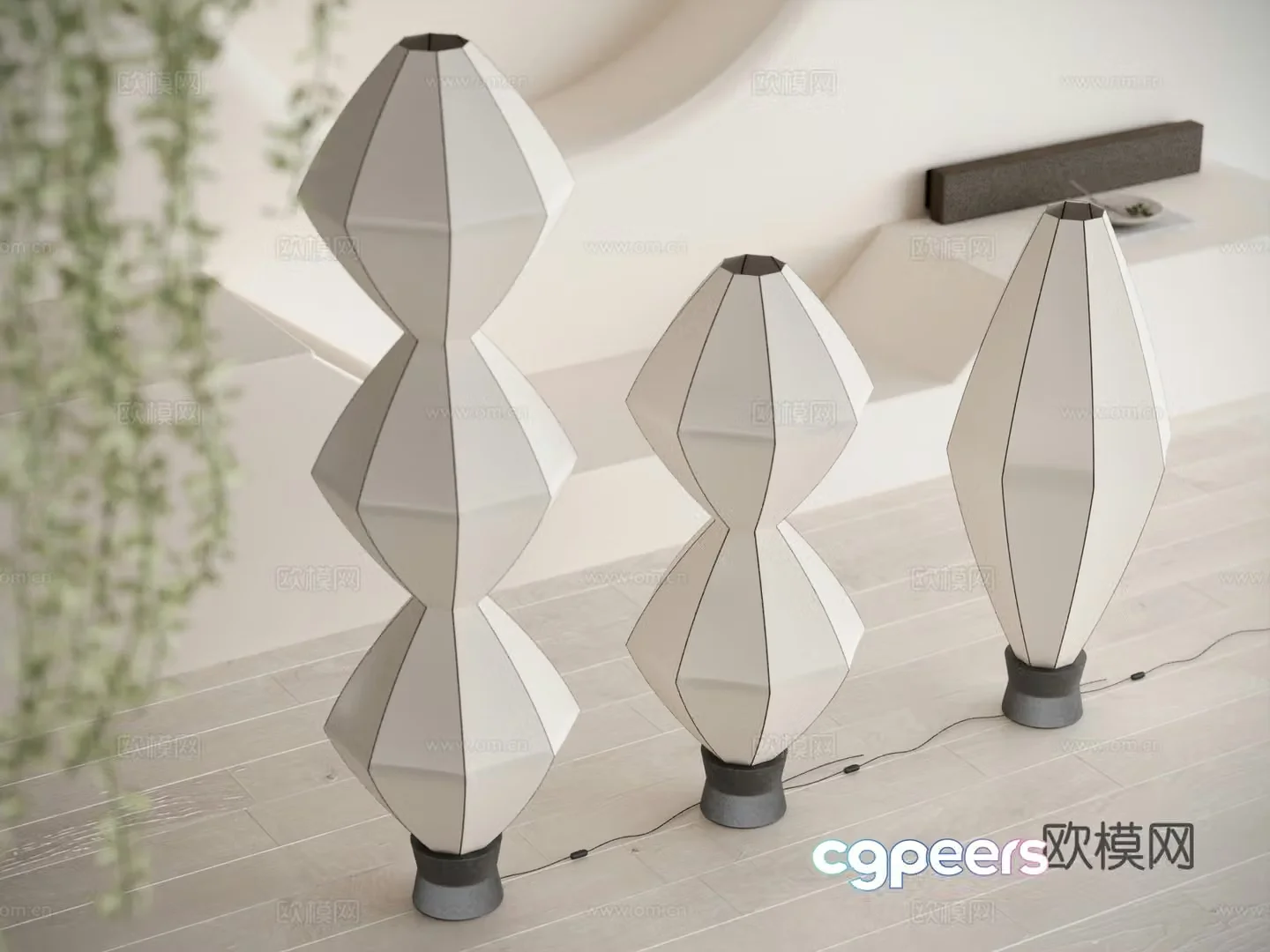 Modern Wagyu Floor Lamp Floor Lamp Decorative Lamp 3D Model