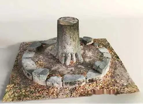 A Tree Stump 3D Model – 14549 – VRAY Render