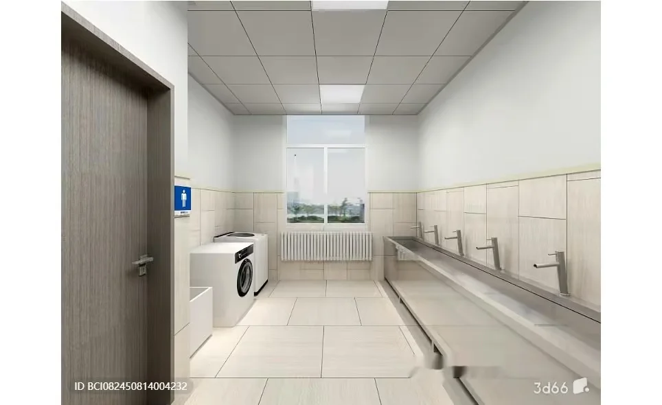 Modern Laundry Room 3D Model – 8571 – VRAY Render