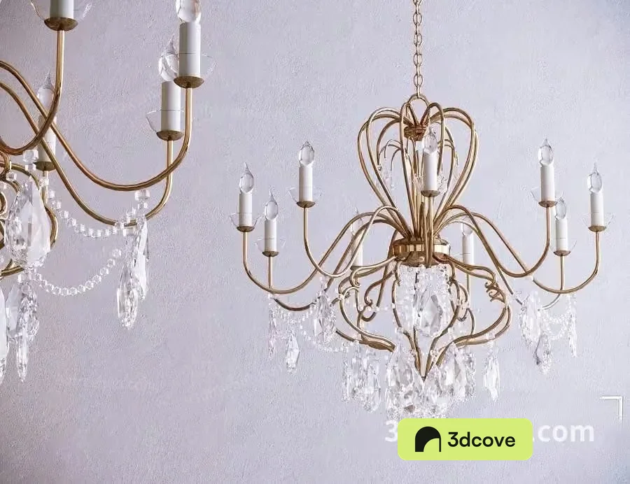 Gold Light Fixture
