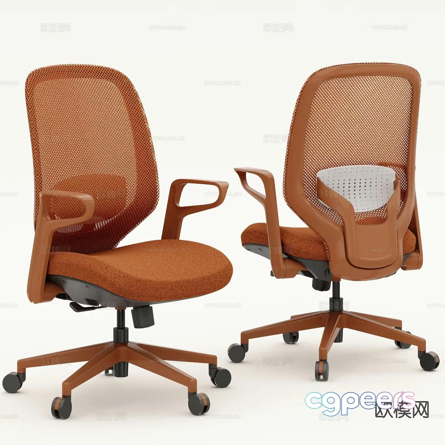 office chair staff chair staff chair 3d model