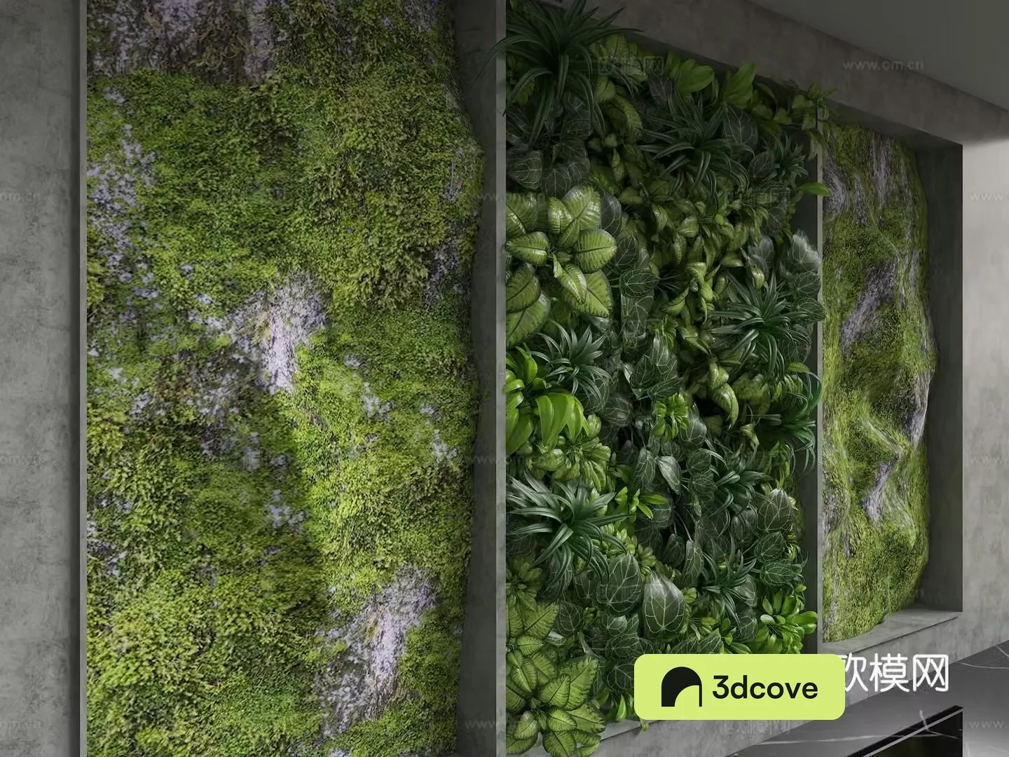 Modern background wall