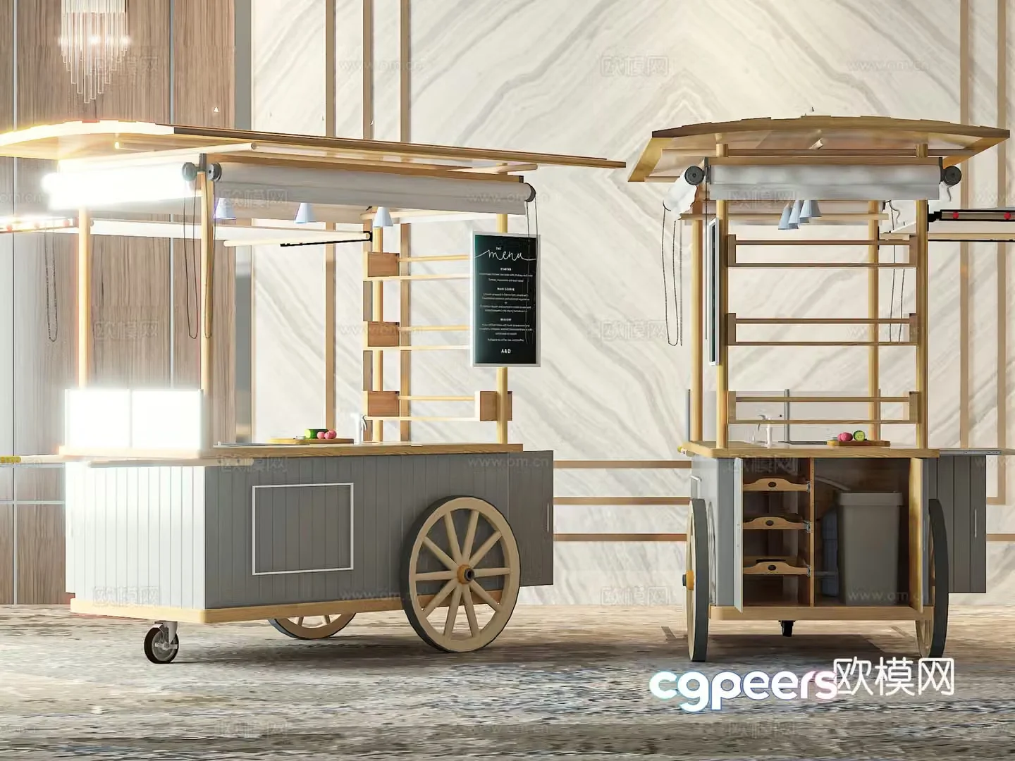 food truck food truck 3d model
