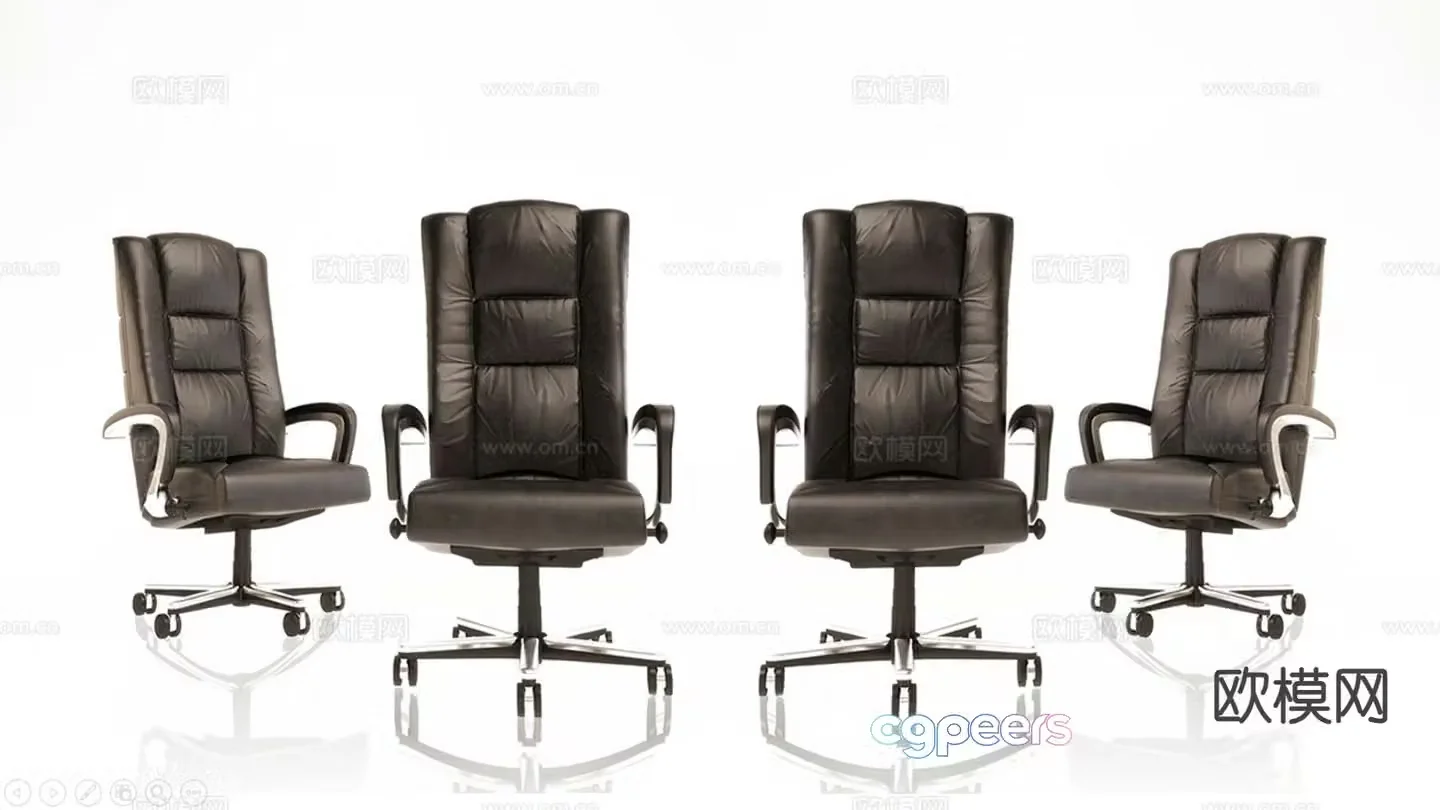 Office chair executive chair boss chair 3d model