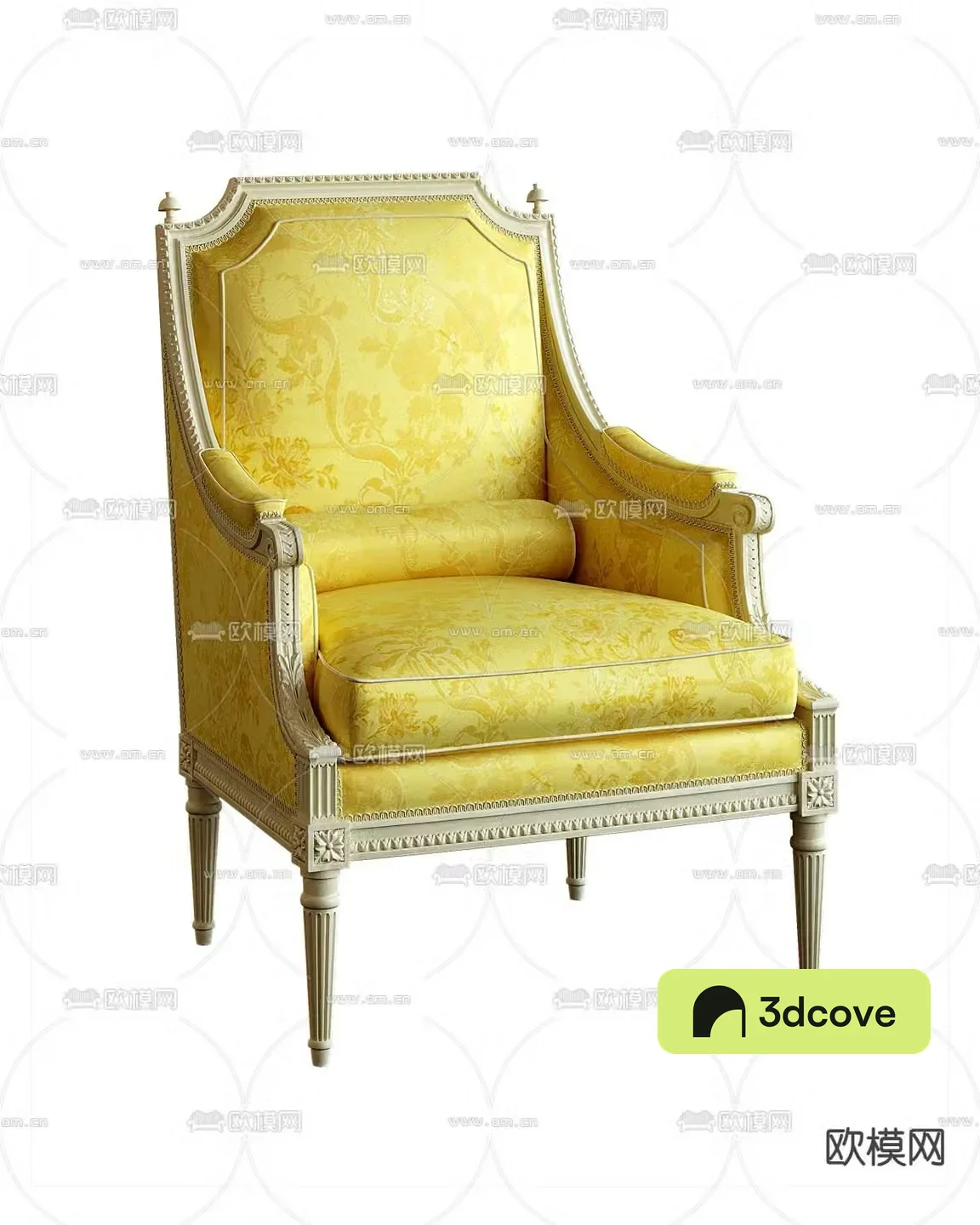 French chair lounge chair