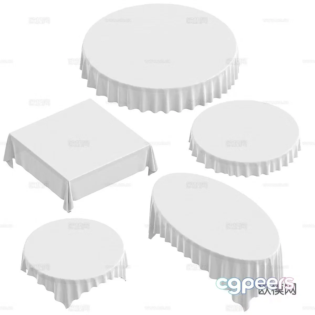 Tablecloth 3d model